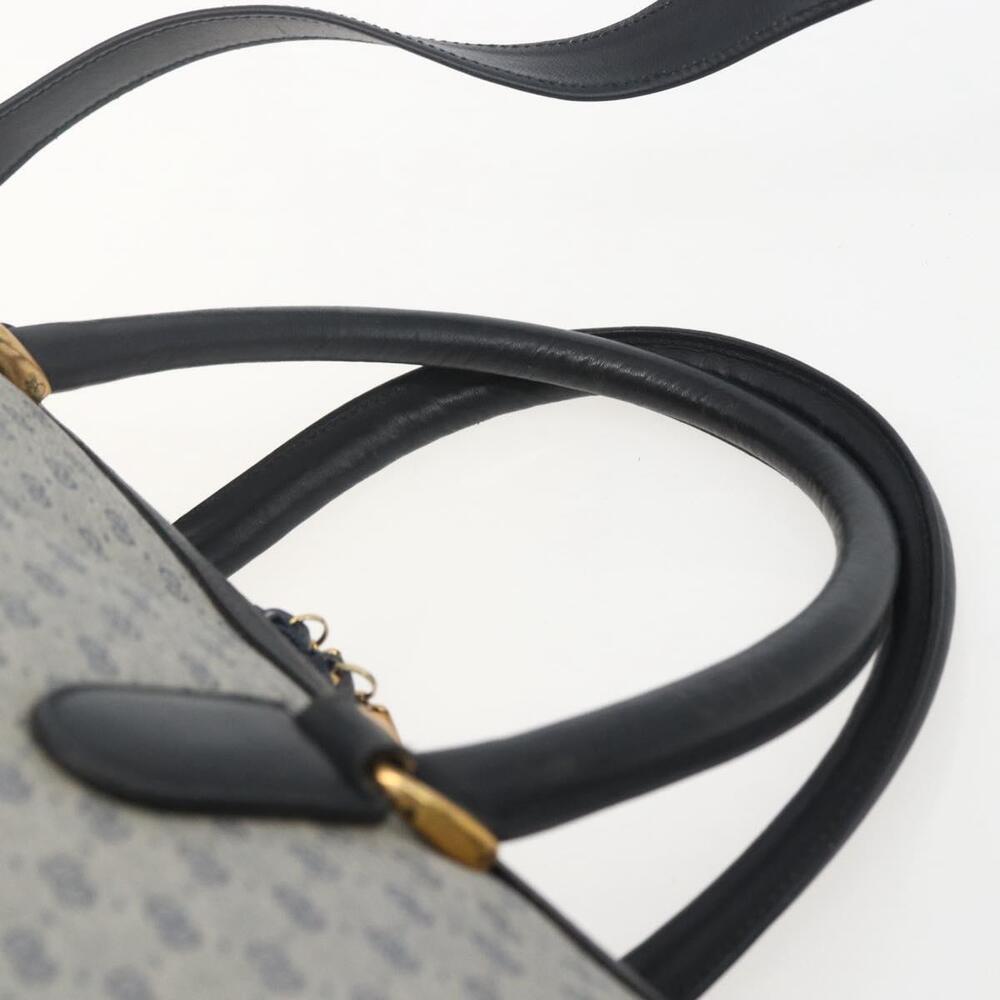 GUCCI Micro GG Supreme Hand Bag PVC Navy Gold 002 58 0033 Auth 151506 - Picture 14 of 16